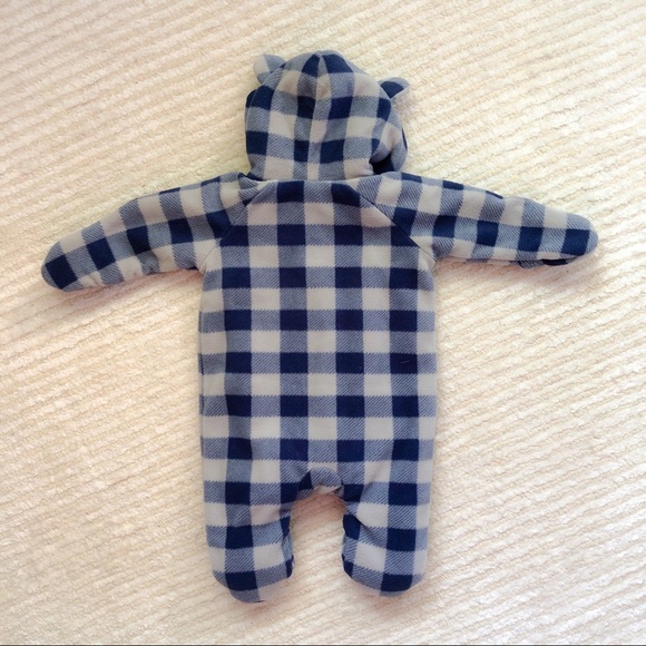 Old Navy infant boys fleece coverall - Picture 7 of 7
